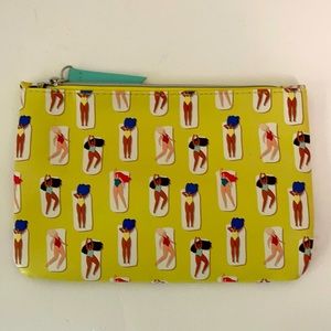 NEW makeup case zip pouch/ organizer travel bag